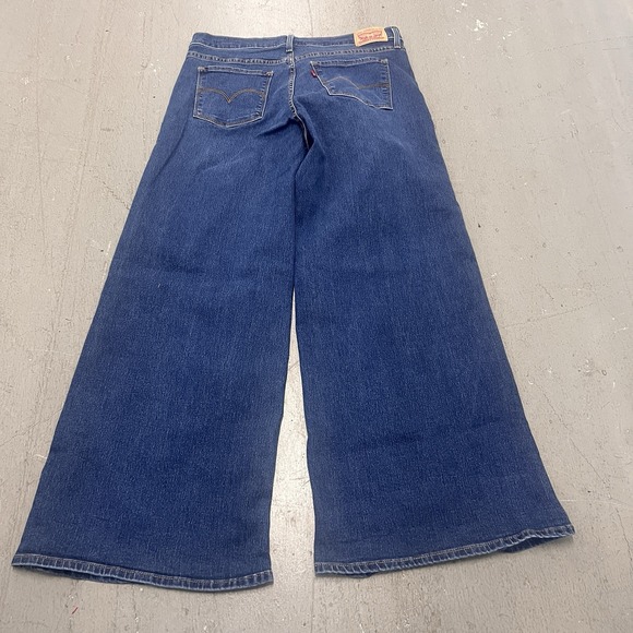 Levi's Blue Flare & Wide Leg Jeans - Picture 2 of 10